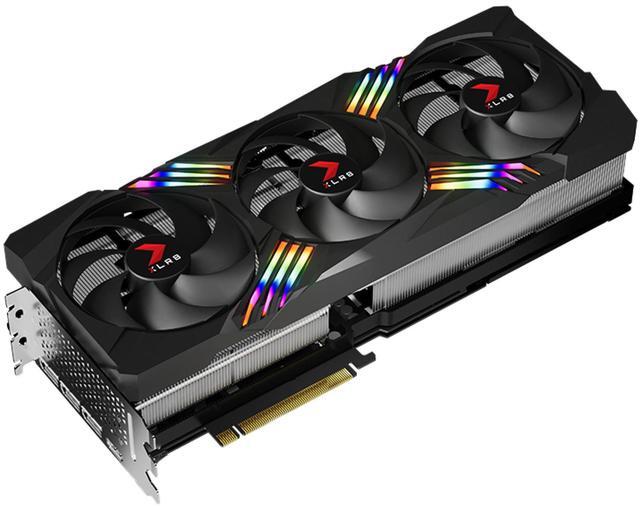 Alt view image 7 of 17 - PNY XLR8 GeForce RTX4090 24GB DDR6X UPRISING three fan game display card DIY computer accessories