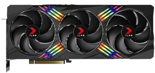 Alt view image 8 of 17 - PNY XLR8 GeForce RTX4090 24GB DDR6X UPRISING three fan game display card DIY computer accessories