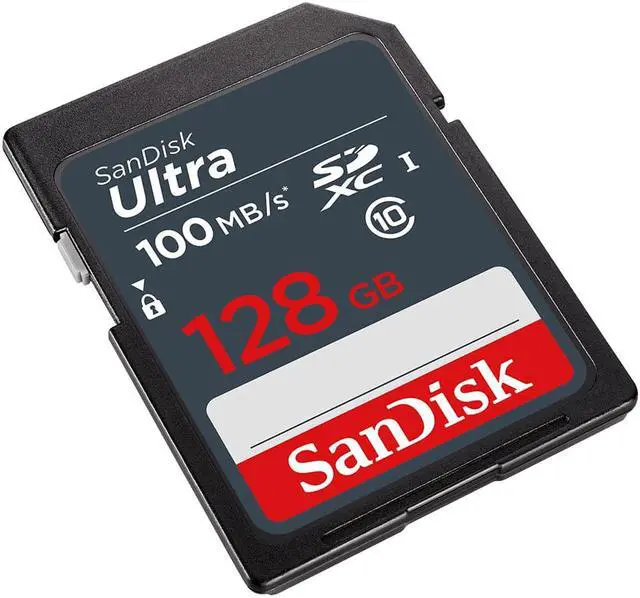 Alt view image 10 of 12 - SanDisk SDSDUNR-128G-GN3IN CYU 128GB 9pin SDXC r100MB/s C10 UHS-I SanDisk Ultra SDXC Memory Card