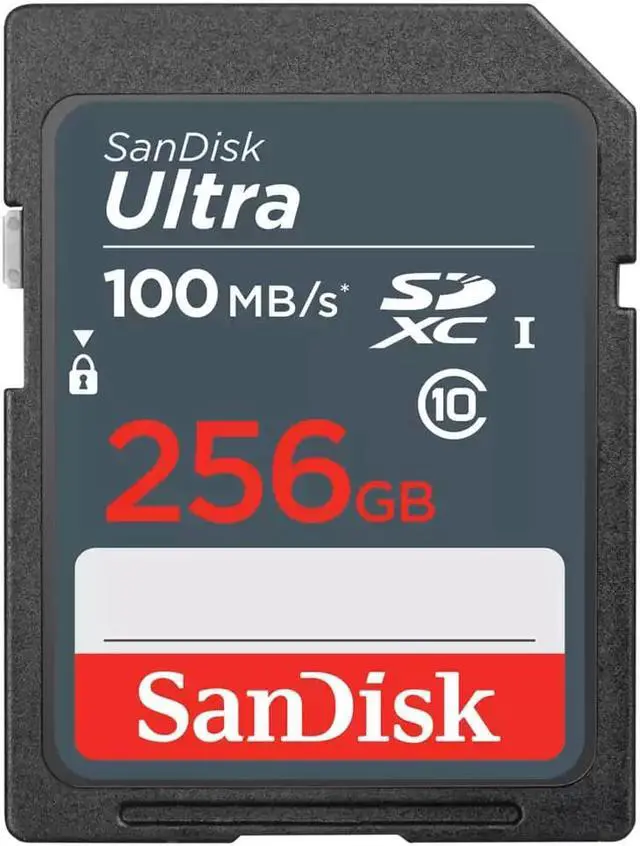 Alt view image 4 of 5 - SanDisk SDSDUNR-256G-GN3IN DHE 256GB 9pin SDXC r100MB/s C10 UHS-I SanDisk Ultra SDXC Memory Card
