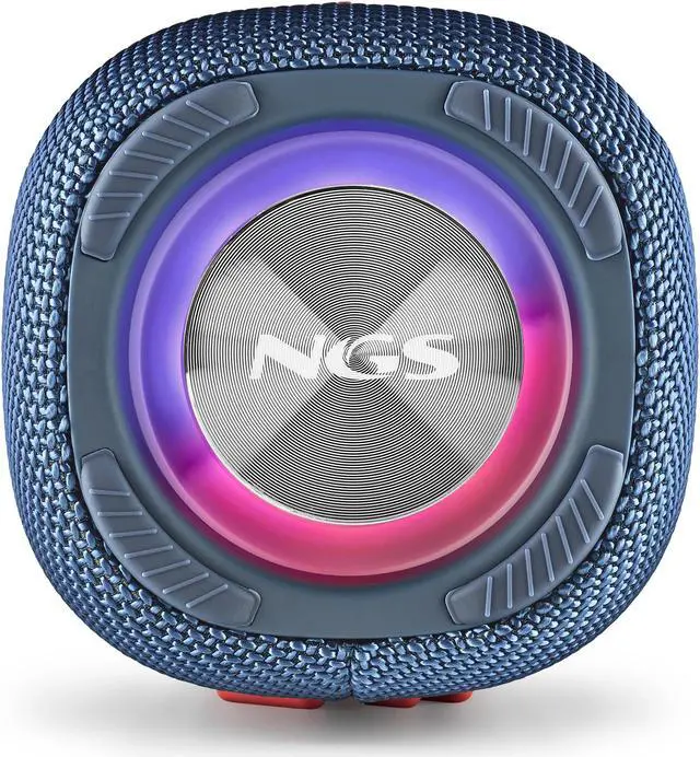 Alt view image 6 of 8 - NGS 30W Water Resistant Wireless BT Speaker Nitro 3 Blue Model ROLLERNITRO3BLUE