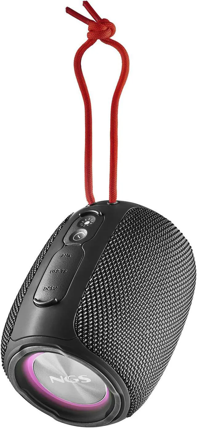 Alt view image 5 of 8 - NGS 10W Water Resistant Wireless BT Speaker Nitro 1 Black Model ROLLERNITRO1BLACK