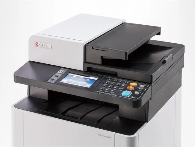 Alt view image 4 of 10 - Kyocera ECOSYS M5526cdw Up to 26 ppm Color Laser Multifunction Printer