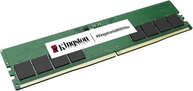 Alt view image 2 of 3 - 8GB Kingston ValueRAM 5600MHz CL46 DDR5 Memory Module