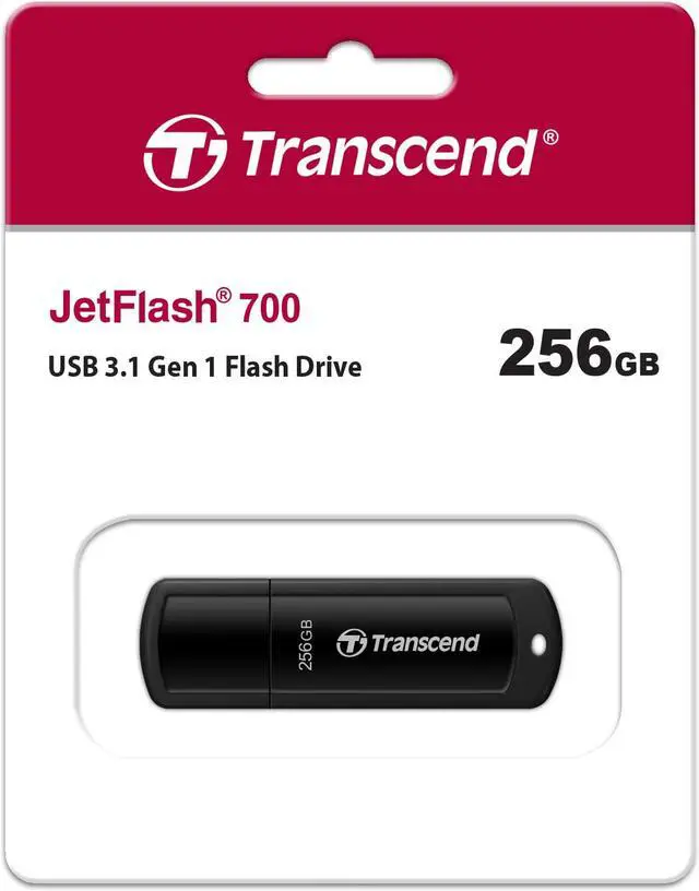 Alt view image 3 of 10 - 256GB Transcend JetFlash 700 USB3.0 Flash Drive