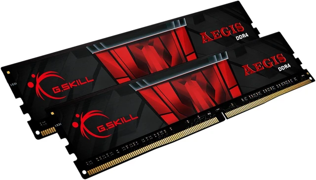 Alt view image 8 of 10 - g.skill f4-3200c16d-16gis aegis ddr4 16gb pc 3200 cl16 kit (2x8gb)