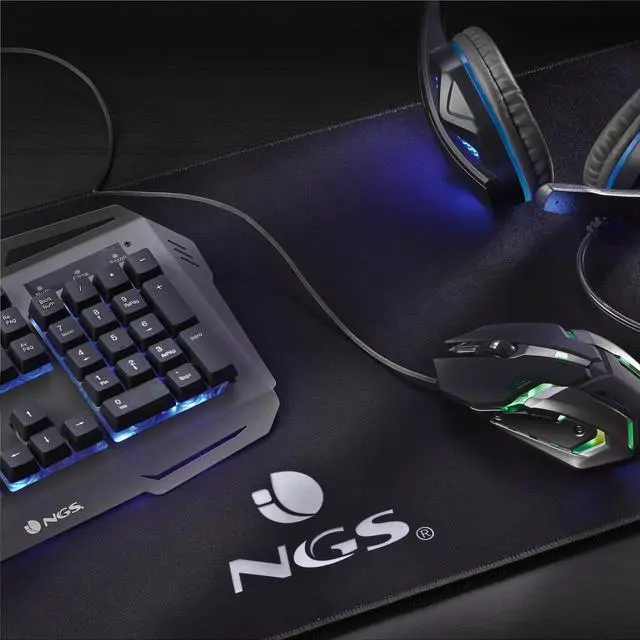 Alt view image 5 of 5 - NGS GPX-605 Gaming Pad for Keyboard and Mouse