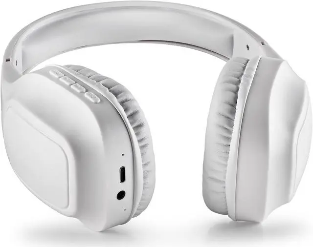 Alt view image 5 of 5 - NGS Artica Wrath Wireless BT Headphones - White