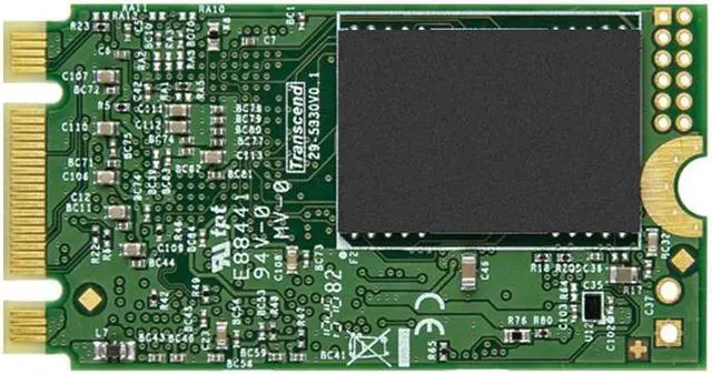 Alt view image 7 of 8 - Transcend For commercial / industrial embedding M.2 2242 PCIe Gen3x2 512GB M-Key 3KPE cycle 3D TLC NAND adoption High durability TS512GMTE452T