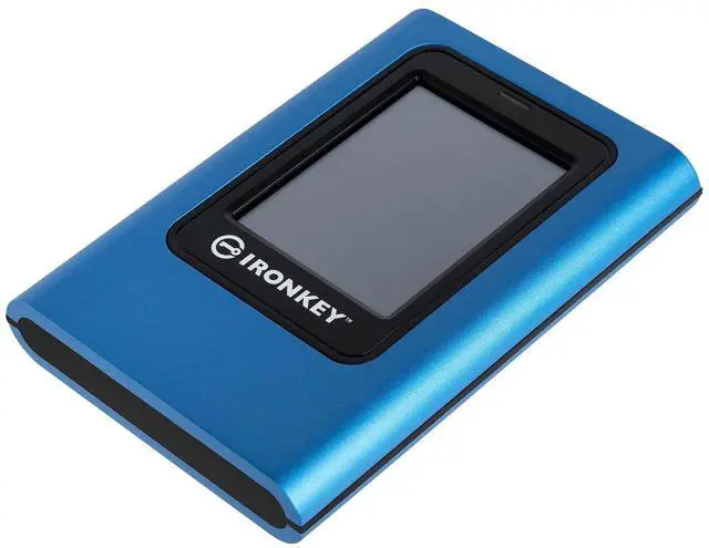 Alt view image 12 of 15 - Kingston IronKey Vault Privacy 80 1.92TB External SSD | FIPS 197 | XTS-AES 256GB Encrypted | Touch Screen PIN | Secure Data Protection | IKVP80ES/1920G