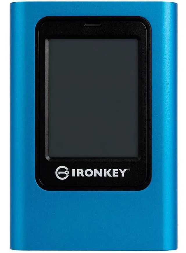 Alt view image 10 of 15 - Kingston IronKey Vault Privacy 80 1.92TB External SSD | FIPS 197 | XTS-AES 256GB Encrypted | Touch Screen PIN | Secure Data Protection | IKVP80ES/1920G