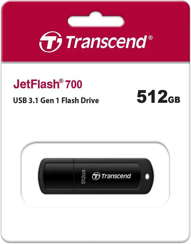 Alt view image 3 of 3 - 512GB Transcend JetFlash 700 USB3.0 Flash Drive