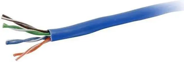 Alt view image 15 of 17 - C2G 43401 Cat5E Bulk Unshielded (Utp) Network Cable With Stranded Conductors - In-Wall Cm-Rated - Bulk Cable - 1000 Ft - Utp - Cat 5E - Stranded - Blue