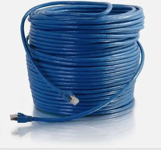 Alt view image 18 of 20 - 250ft Cat6 Blue Solid Shielded Patch Cable