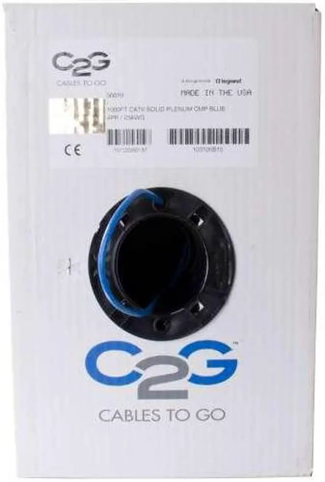 Alt view image 11 of 12 - 1000FT CAT6 BULK UNSHIELDED (UTP) ETHERNET NETWORK CABLE WITH SOLID CONDUCTORS -