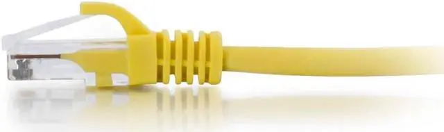 Alt view image 12 of 12 - C2G 50750 10 ft. Cat6a Snagless Unshielded (UTP) Ethernet Network Patch Cable - Yellow