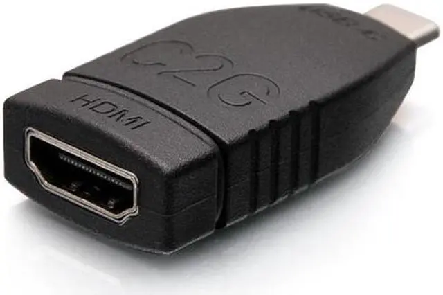Alt view image 10 of 10 - C2G 4K USB C to HDMI Adapter - 1 x HDMI Female Digital Audio/Video - 1 x Type C Male USB - 3840 x 2160 Supported