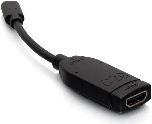 Alt view image 2 of 3 - C2G USB-C to HDMI Dongle Adapter Converter