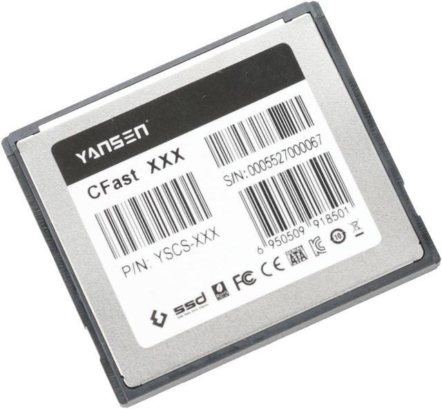 Main image of 128GB Yansen CFast Memory Card 600X Speed Rating