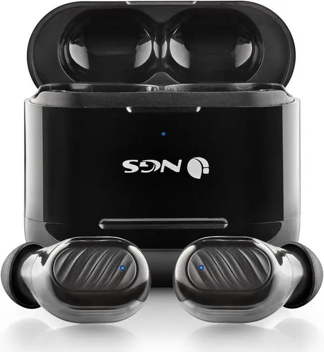 Alt view image 5 of 5 - NGS Artica Duo Wireless BT Earphones, 2x Pairs, Black