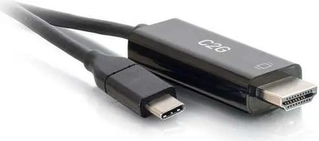 Alt view image 9 of 10 - C2g 10Ft Usb-C To Hdmi Audio/Video Adapter Cable - 4K 60Hz - M/M