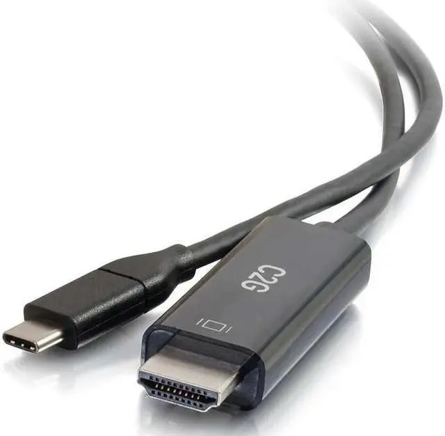 Alt view image 7 of 10 - C2g 10Ft Usb-C To Hdmi Audio/Video Adapter Cable - 4K 60Hz - M/M
