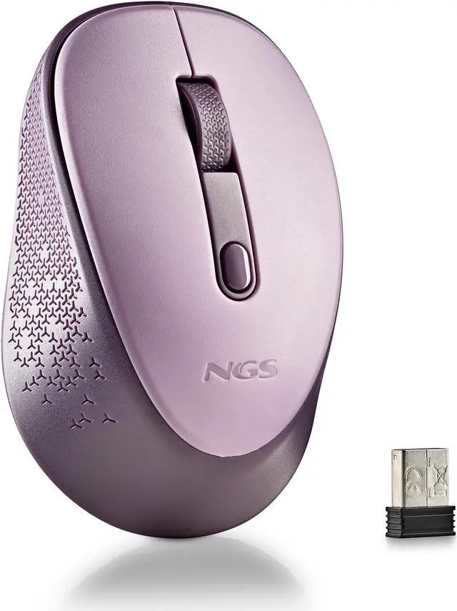 Alt view image 4 of 5 - NGS Dew, 2.4Ghz Wireless Silent Mouse, Lilac