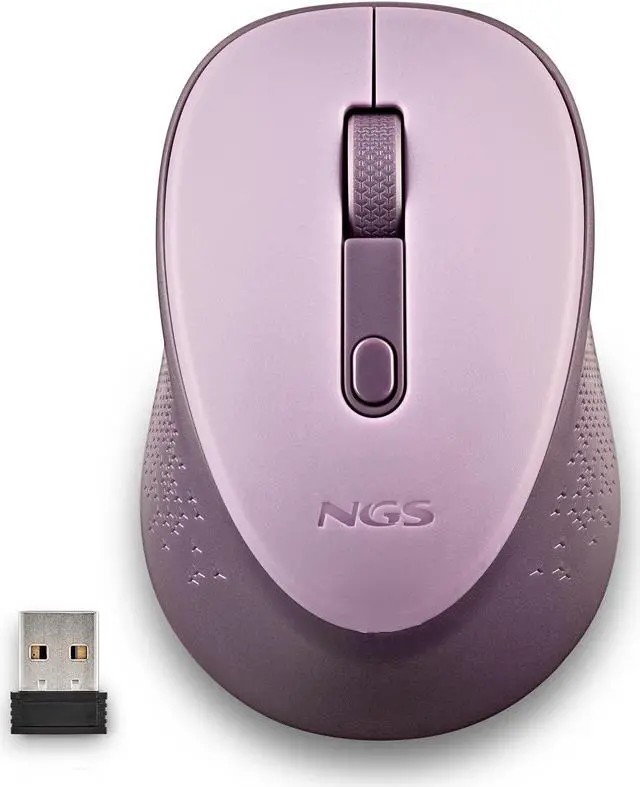 Main image of NGS Dew, 2.4Ghz Wireless Silent Mouse, Lilac