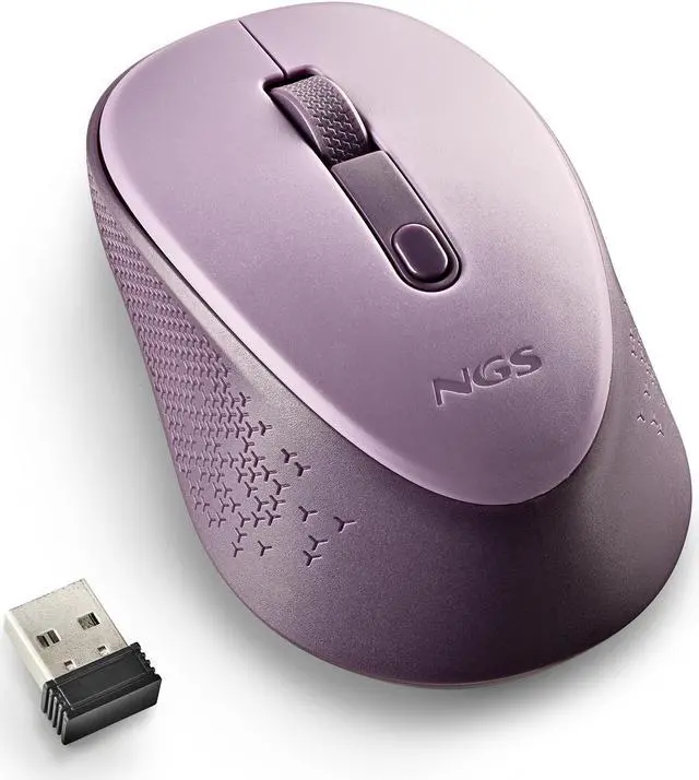 Alt view image 2 of 5 - NGS Dew, 2.4Ghz Wireless Silent Mouse, Lilac