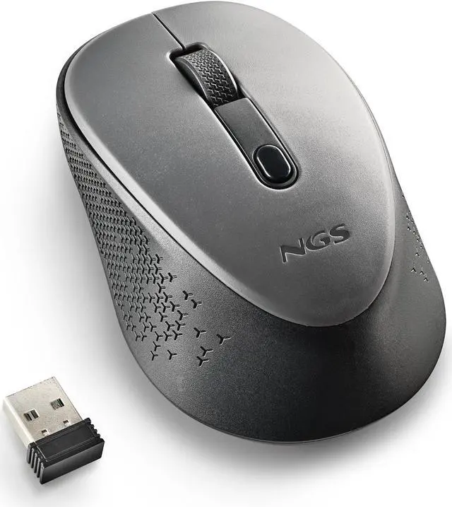 Alt view image 2 of 5 - NGS Dew, 2.4Ghz Wireless Silent Mouse, Gray