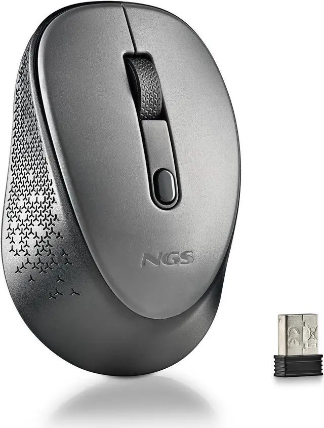 Alt view image 4 of 5 - NGS Dew, 2.4Ghz Wireless Silent Mouse, Gray