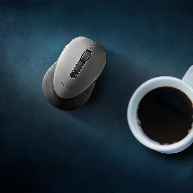 Alt view image 5 of 5 - NGS Dew, 2.4Ghz Wireless Silent Mouse, Gray