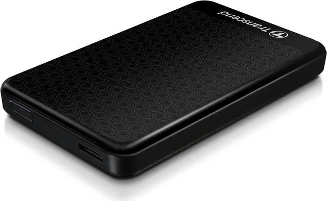 Alt view image 12 of 12 - Transcend StoreJet 25A3 2 TB Portable Hard Drive - 2.5" External - SATA - Black