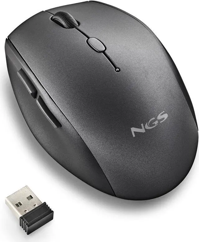 Main image of NGS Bee Wireless Ergonomic Silent Mouse, Black