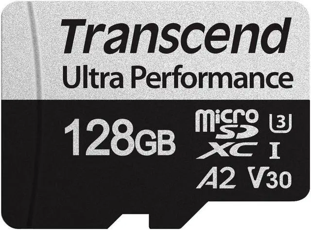 Alt view image 4 of 11 - transcend 128gb microsdxc 340s high performance memory card uhs- i, u3, v30, a2, 4k, full hd - ts128gusd340s