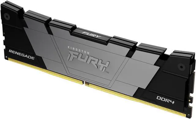 Alt view image 2 of 5 - 64GB Kingston FURY Renegade DDR4 3200MHz CL16 Dual Channel Kit (2x 32GB) Black