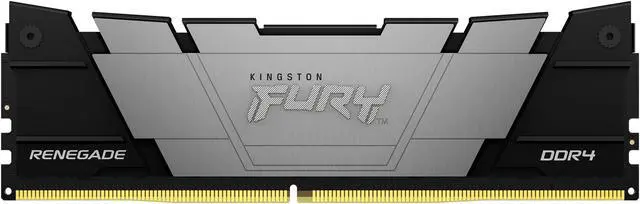Alt view image 3 of 5 - 64GB Kingston FURY Renegade DDR4 3200MHz CL16 Dual Channel Kit (2x 32GB) Black