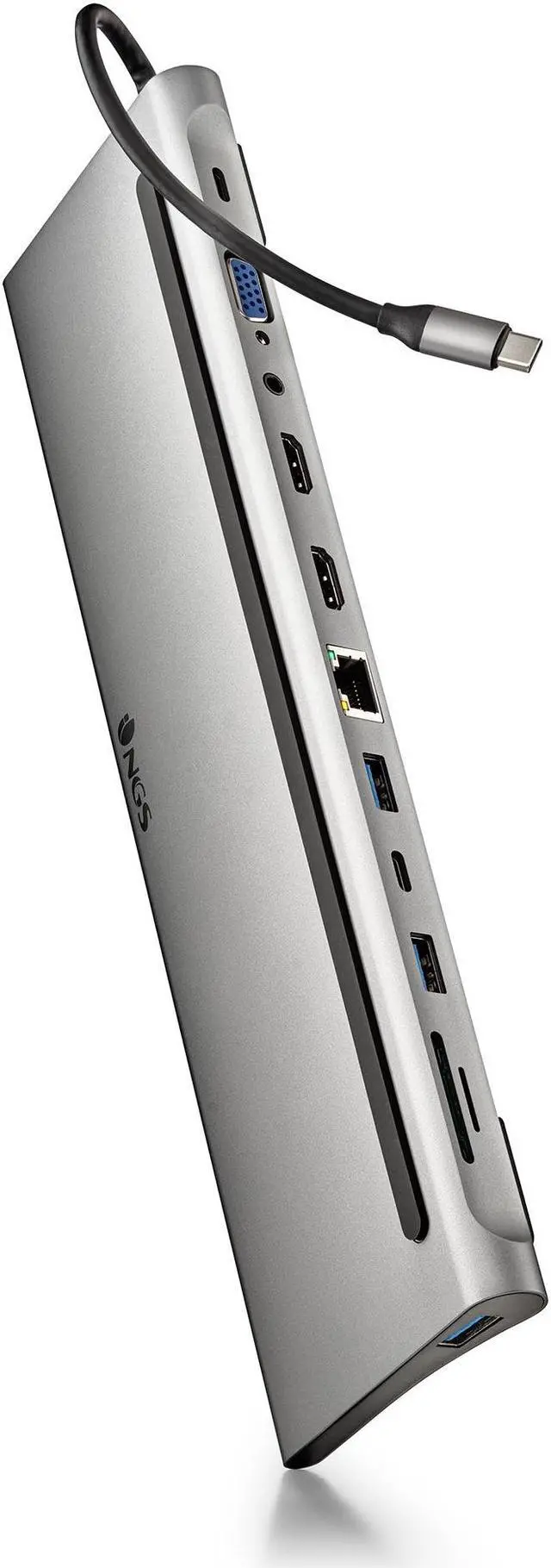 Main image of NGS 12 to 1 USB-C Multiport Adapter, WONDERDOCK12