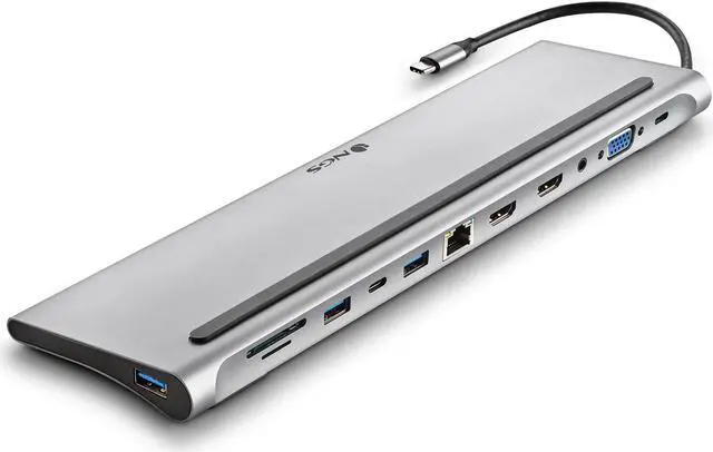 Alt view image 2 of 5 - NGS 12 to 1 USB-C Multiport Adapter, WONDERDOCK12