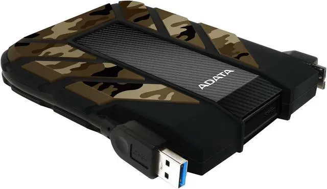 Alt view image 7 of 8 - adata hd710m pro 2 tb usb 3.1 rugged waterproof/dustproof/shockproof external hard drive, camouflage (ahd710mp-2tu31-ccf)