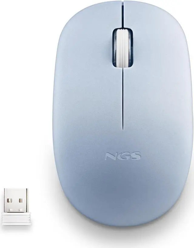 Alt view image 2 of 5 - NGS Fog Pro, Wireless Silent Mouse, Blue