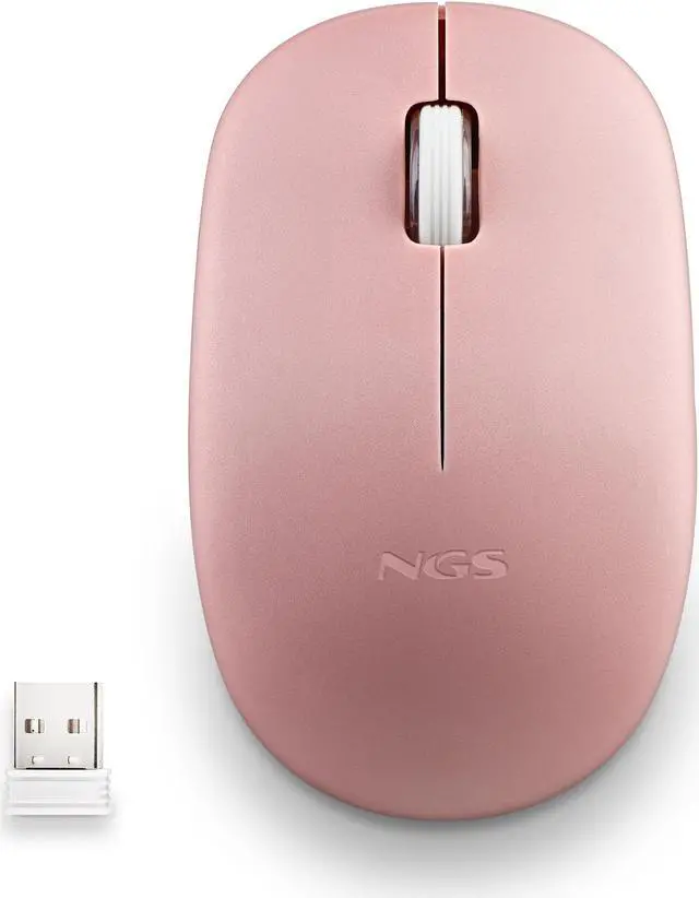 Alt view image 2 of 5 - NGS Fog Pro, Wireless Silent Mouse, Pink