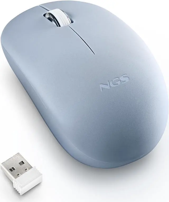 Alt view image 3 of 5 - NGS Fog Pro, Wireless Silent Mouse, Blue