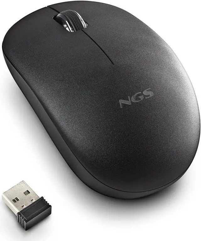 Alt view image 3 of 5 - NGS Fog Pro, Wireless Silent Mouse, Black