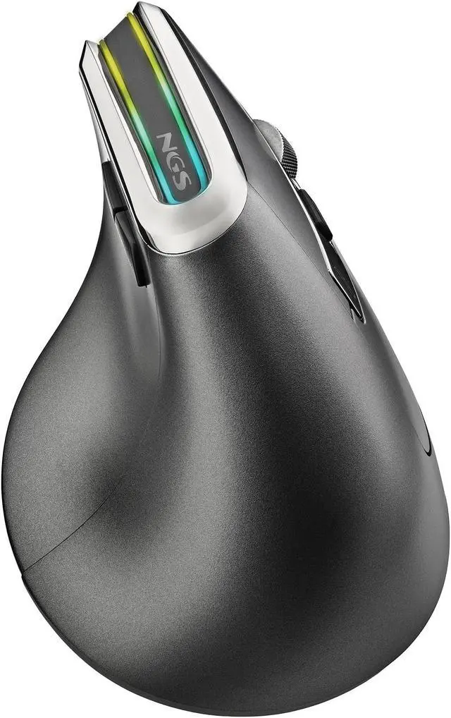 Alt view image 2 of 5 - NGS Evo Karma, Wireless Rechargeable Ergonomic Multimode Mouse