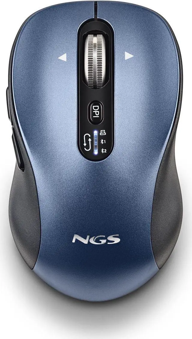 Alt view image 3 of 5 - NGS INFINITY-RB Wireless and Rechargeable Multimode Mouse, Blue