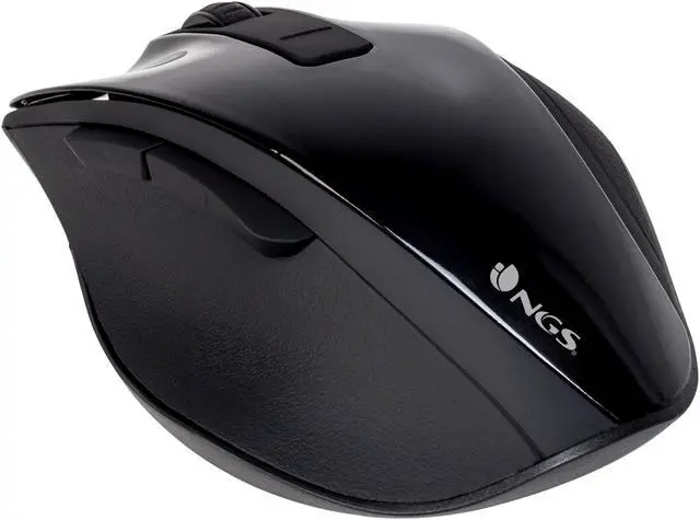 Alt view image 2 of 5 - NGS BOW Optical Wireless Mouse with 5 Buttons, Black