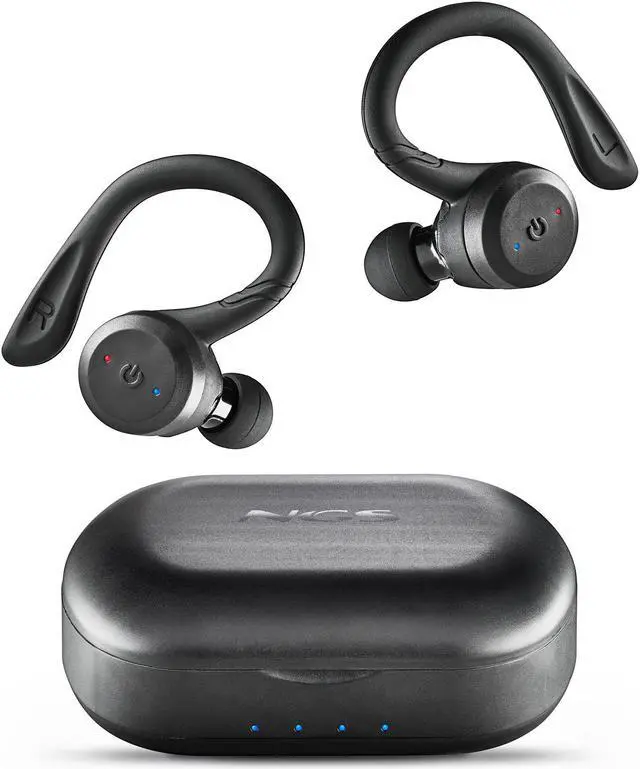 Alt view image 2 of 5 - NGS Artica Jogger IPX7 Wireless BT Sport Earphones, Interchangeable Colours