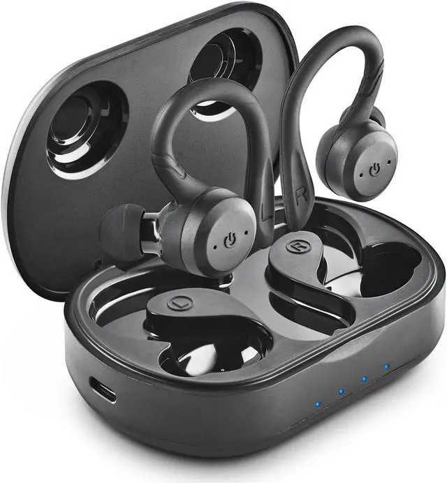 Alt view image 3 of 5 - NGS Artica Jogger IPX7 Wireless BT Sport Earphones, Interchangeable Colours