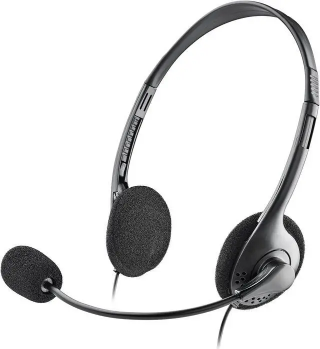 Alt view image 2 of 5 - NGS MS103 Headset with Volume Control, Black